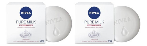 Sabonete Nivea 90g Sensitive Com 6un - Kit C/2un