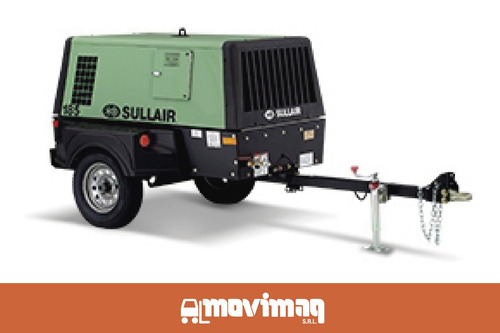 Motocompresor De Aire A Tornillo Asimétrico 185 Q Kubota