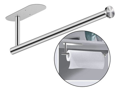 Soporte De Papel En Rollo Montado En La Pared Estante Dispen