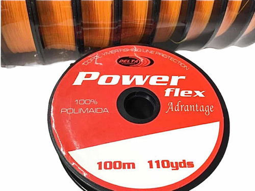 Nylon De Pesca Power Flex 0,90mm. X 200m. Continuos