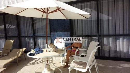 Imagem 13 de 14 de Flat Com 2 Dormitórios Para Alugar, 118 M² Por R$ 4.100,00/mês - Armação - Salvador/ba - Fl0013