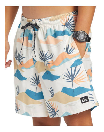 Traje De Baño Quiksilver Hombre Playa Verano Everyday Mix
