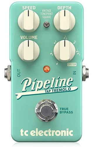 Tc Electronic Pipeline Tap Tremolo Color Verde