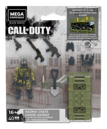 Mega Construx Call Of Duty Caja De Material Peligroso Gyf88