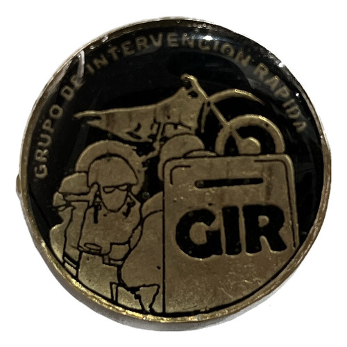 Pin Metalico Curso Gir Grupo De Intervención Rápida Gr