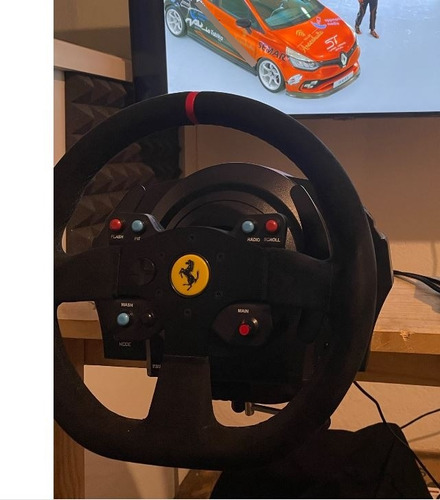 Volante Thrustmaster T300 Edición Ferrari Alcantara