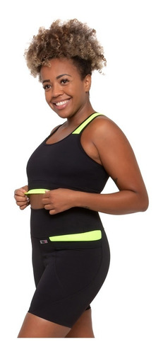 Top Basic Neon Fitnez® - Cor Verde