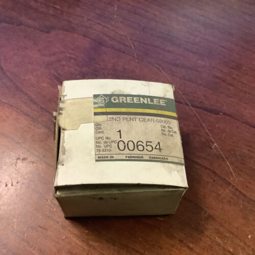 Greenlee 00654 2nd Planet Gear-08000-new Bby