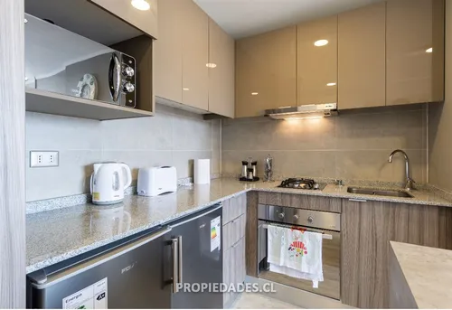 Hermoso Departamento Full Equipado A Pasos De Metro Ñuble