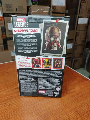 Deadpool & Wolverine Marvel Legends Headpool Logan Nuevo