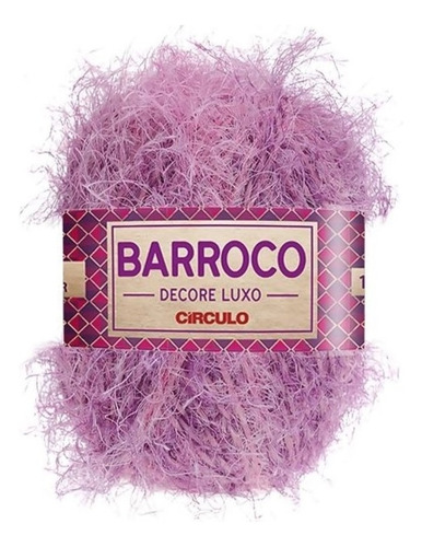 Barbante Barroco Decore Luxo Circulo 180 Metros Cor 0948 - Pipoca Doce