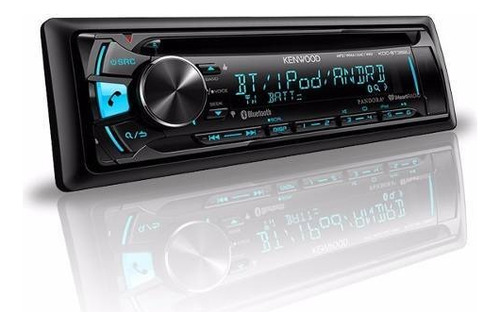 Som automotivo Kenwood KDC-BT362U com USB e bluetooth