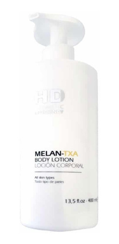 Emulsión aclarante para cuerpo HD Cosmetic Efficiency HD Melantxa Loción corporal en dosificador 400mL