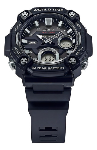 Reloj Casio Aeq-120w-1avdf Silver