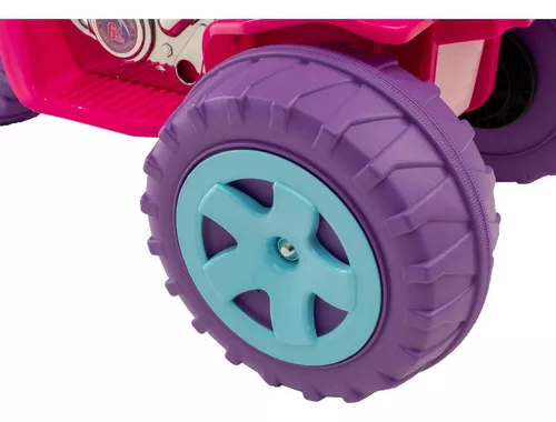 Moto Eletrica Infantil Gp Raptor Super Girl Rosa 6v