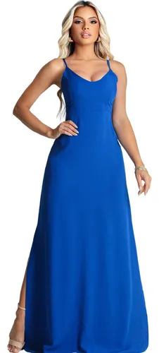 Vestido longo cheap classico