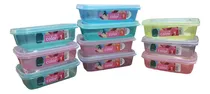 Comprar Set Juego Tapers Contenedor Recipiente Hermético X 10u
