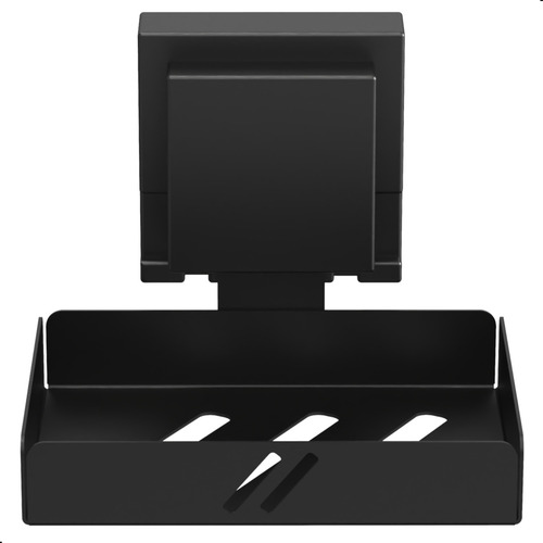 Saboneteira De Parede Porta Sabonete Com Ventosa Preto Max