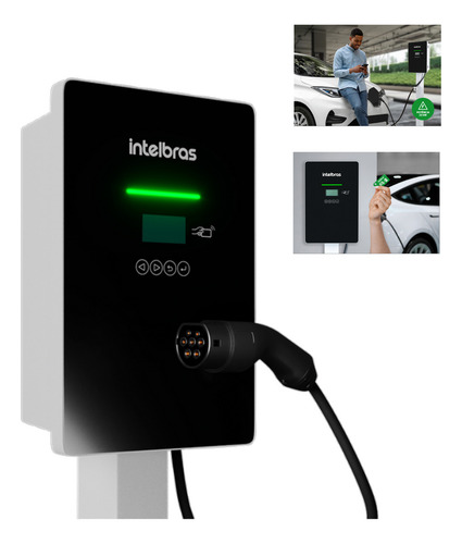 Estação Recarga Veículo Elétrico 22 Kw Eve 0220 B Intelbras