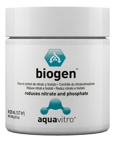 Biogen 225 Ml Aquavitro Biopellets Reduce Nitrato Y Fosfato