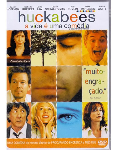 Dvd Huckabees - A Vida É Uma Comedia - Dustin Hoffman