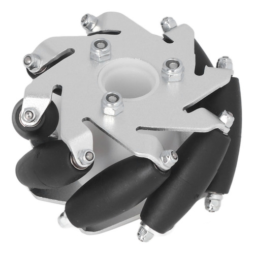 Robot Rc Inteligente De Aluminio Con Rueda Omnidireccional D