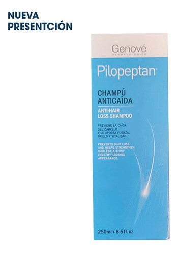 Genové Pilopeptan Shampoo Champú Anticaída 250 Ml