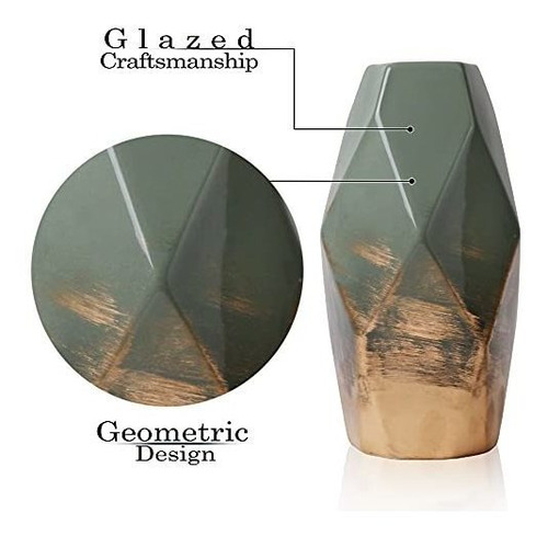 Set De Jarrones Cerámica Geométricos Modernos Minimalistas