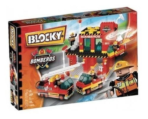 Blocky Bomberos 290 Piezas