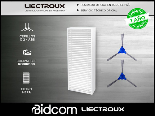 Repuestos Aspiradora Robot Liectroux Zm-002 Set Alta Calidad