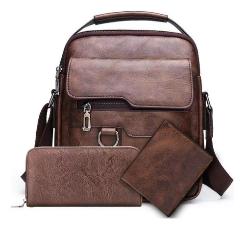 Bolsa Business Messenger Bolsa De Ombro Masculina_d