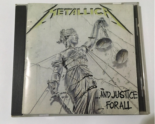 Metallica - And Justice For All  - Cd - Hecho En Colombia 