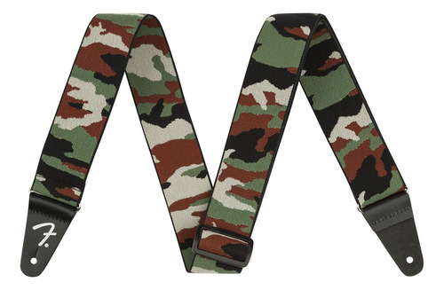 Fender Weighless Camo Guitar Strap