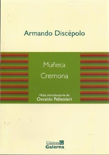 Libro Muñeca Cremona De Armando Discepolo (35)