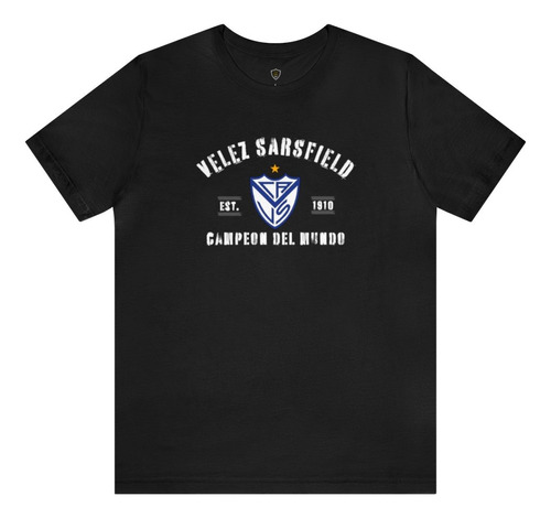 Remeras Algodon Velez Sarsfield Casual 