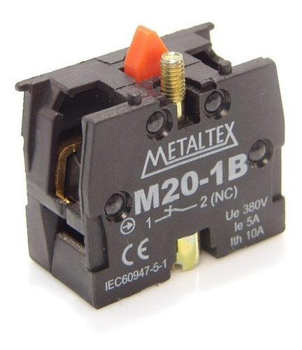  Kit 6 Blocos  3 M20-1a (1na) E  3 M20-1b (nf) Da Metaltex