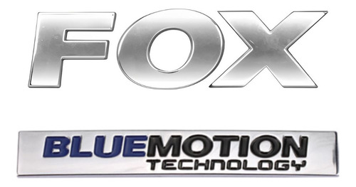 Emblemas Fox E Bluemotion Technology Fox 2012 Em Diante