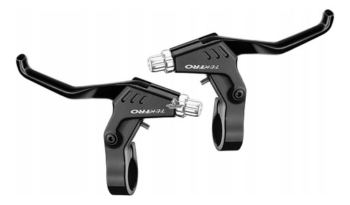 Manijas Freno Bicicleta Mtb Tektro Aluminio Comodas Livianas Color Negro
