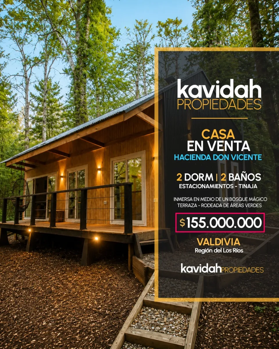 Imagen 1 de 19 de Casa Nueva En Venta En Entorno Natural Valdivia