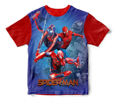 Franela Para Niños - Spiderman