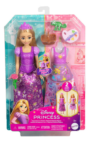 Disney Princesa Set De Juego Rapunzel Cambio De Vestido Rosa