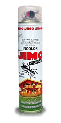 Jimo Mata Cupim E Formiga Inseticida Spray Incolor 400ml