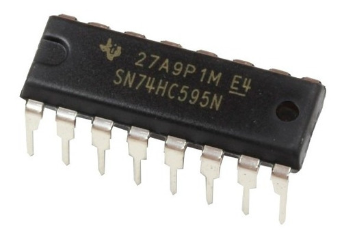 Pack 5 Multiplexor Registro Desplazamiento 74hc595 [ Max ]
