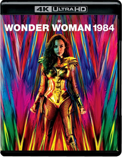 Wonder Woman 1984 Gal Gadot Pelicula 4k Uhd + Blu-ray 