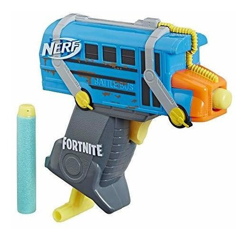 Nerf Fortnite Micro Battle Bus Microshots Dard-shing Toy Bla