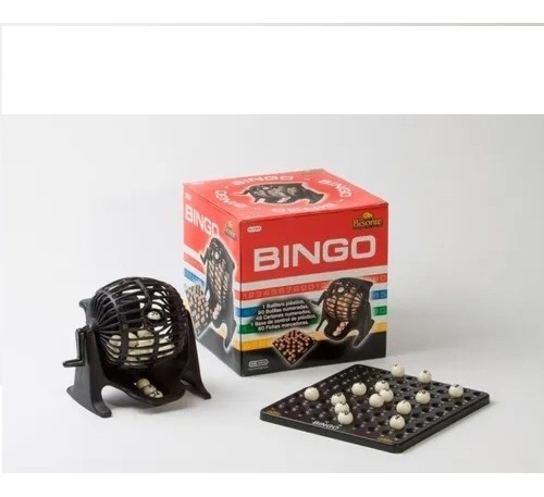 Bingo Bolillero Portabolilla Juego Familiar Cartones Loteria