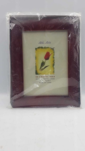 Porta Retrato Able Arts 5x7 13x18cm Vermelho