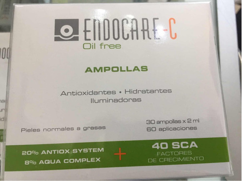 Endocare-c Ampolletas Faciales Antiox