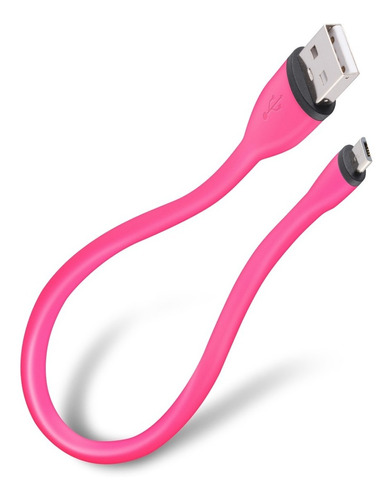 Cable Ultra Flexible Usb Rosa Micro Usb Steren Usb-495