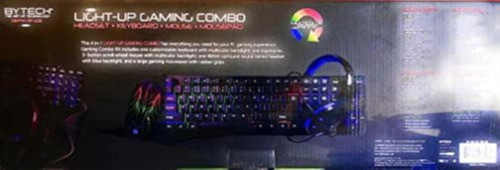 Kit Gamer Teclado | Mouse Mecánico | Headphones | paño de mouse